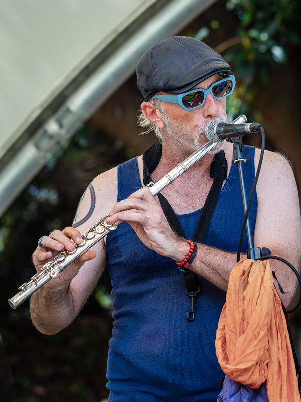 Horse Drawn Cadillac Flautist