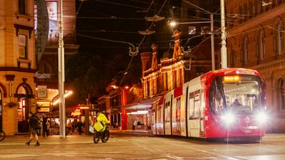 Light Rail on Hay St