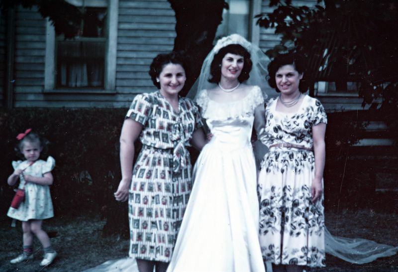 Auntie Lena my cousin Beatrice and my Mother