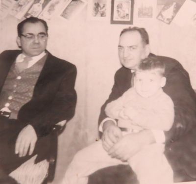 Cousin Pepper, Uncle Pat and his son Arthur