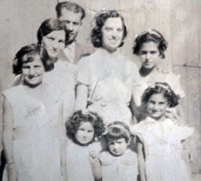 Nina, Margie, Ellie Beatrice...My mother Dora, Gilda Mauro DeToma, and Lizzie