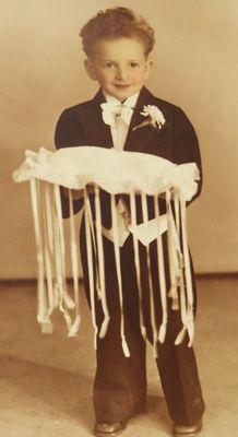 Frank Albrizio was the ring boy for my Uncle Nunz's wedding