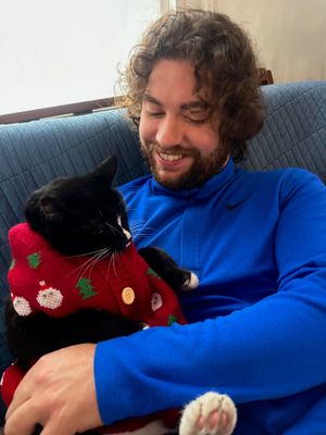 JonCarlo, My nephew and Zuko the kitty
