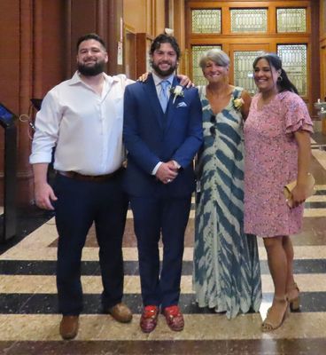 Yesterday JonCarlo got married to Emily.