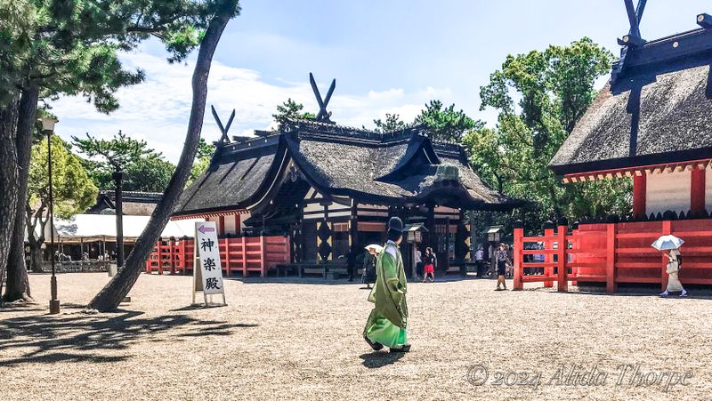 Sumiyoshitaisha Shrine, Japan