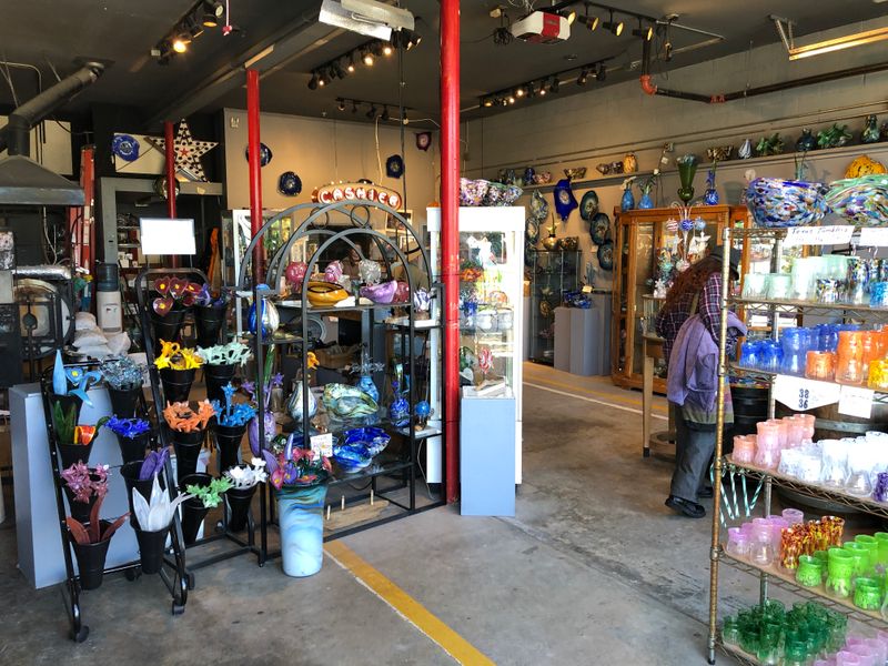 Glass-blowing store, Oak Harbor