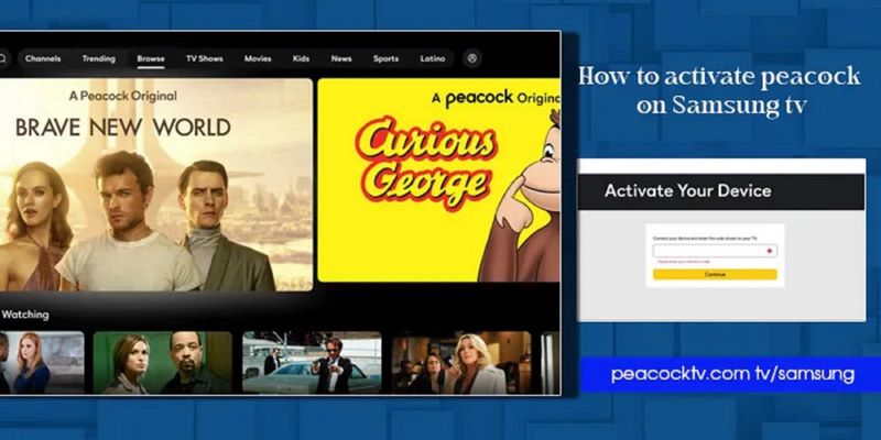 How to activate peacock on Samsung TV