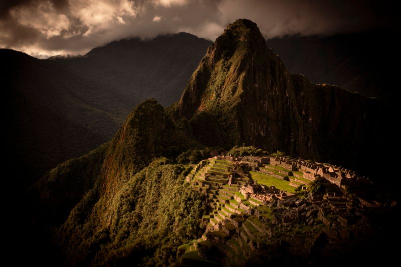 Machu Pichu 1657 Sunset