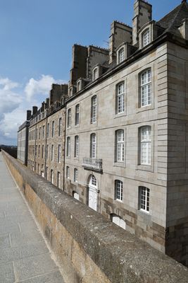 St Malo from the wall