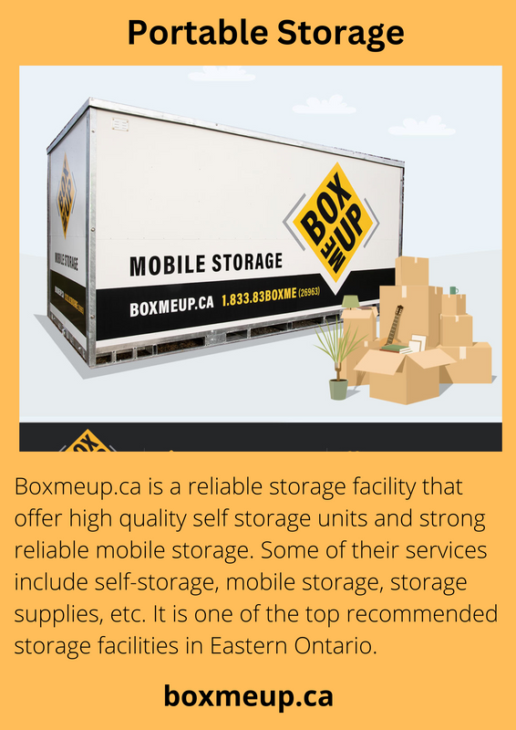 Portable Storage - 1