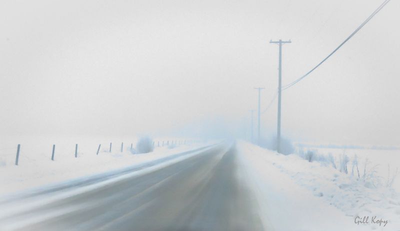 Snowy Ride Home