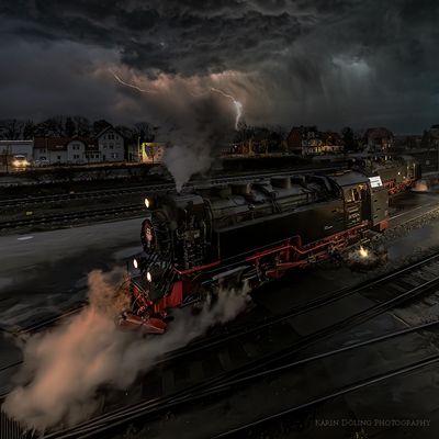 Mephistoexpress der Harzer Schmalspurbahnen Compo)