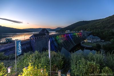 Edertalsperre (aus dem Riesenrad)