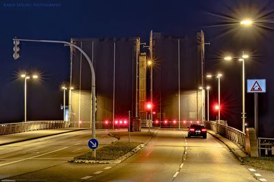 Die Klappbrcke ber die Schlei