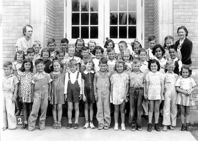 1938 1st Grade Haskell Elementary School