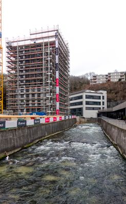 Htel en construction