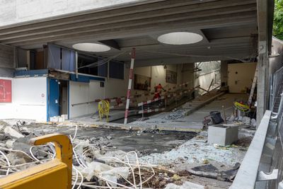 Station infrieure du funiculaire d'Evilard