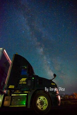 Under the Milky Way in Hammett, Idaho 