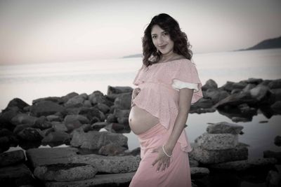  Maternity session at the Great Salt Lake 2