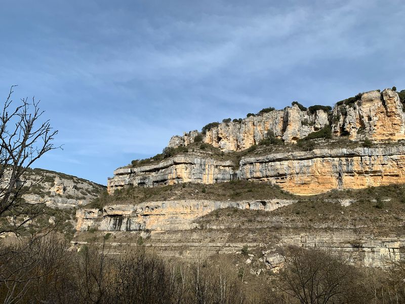 Paredes del can del ro Ebro