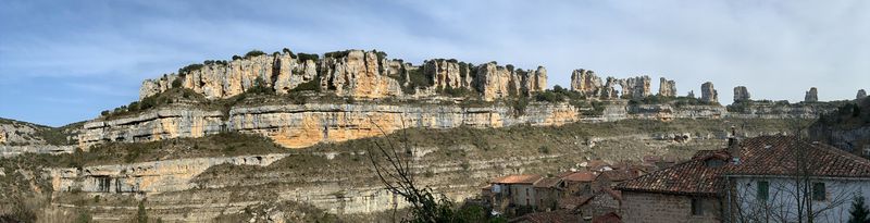 Paredes del can del ro Ebro