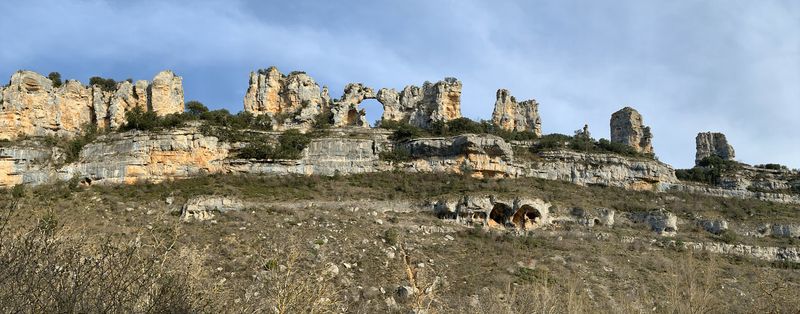 Paredes del can del ro Ebro