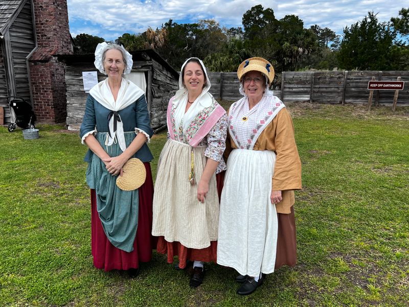 Ladies at Fort King George