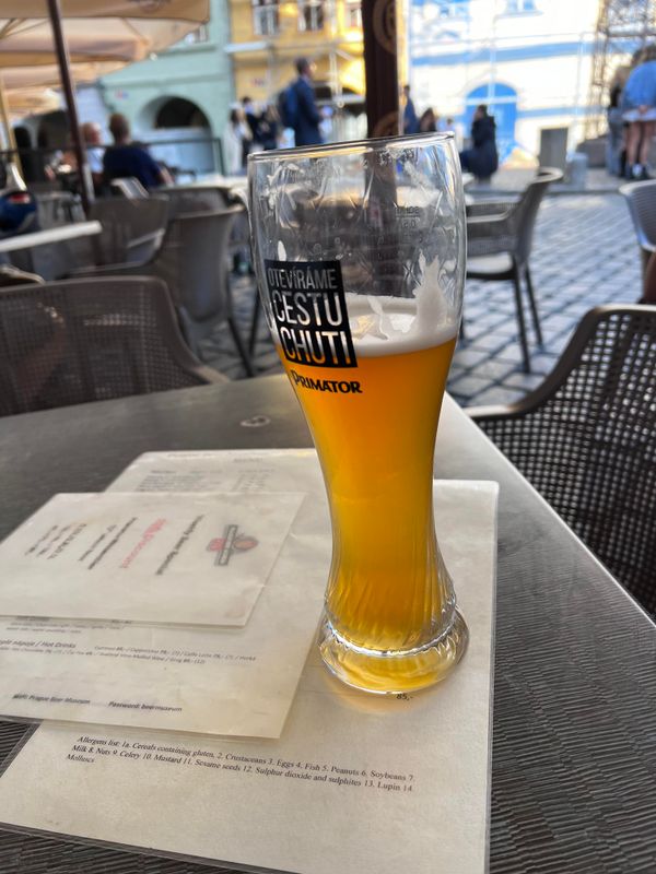 After a hard day touring