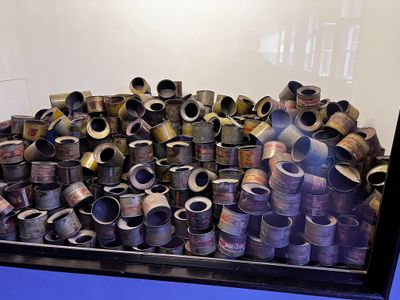 Zyclon B canisters