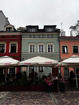 Helena Rubinstein’s childhood house. Two doors down from the hotel. She left Krakow in 1912.