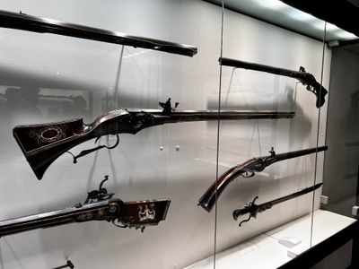 Mostly wheel lock muskets