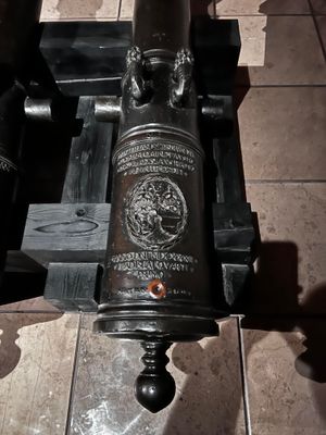 Captured cannon!