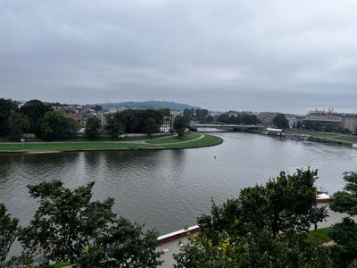 The Vistula winding it’s way….