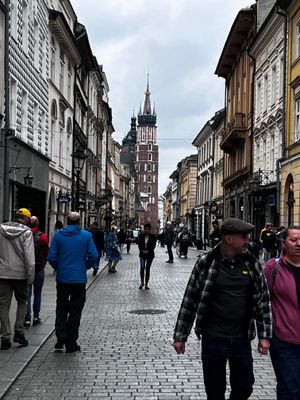 Just another day in downtown Krakow!