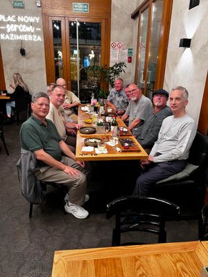 Group at dinner!