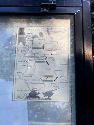 Map of the atrocity 