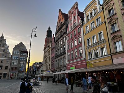 Beautiful buildings.