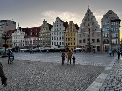 The entire town was almost completely destroyed during the two month siege in 1945
