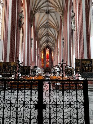 Inside the Roman Catholic Church.  Beautiful.