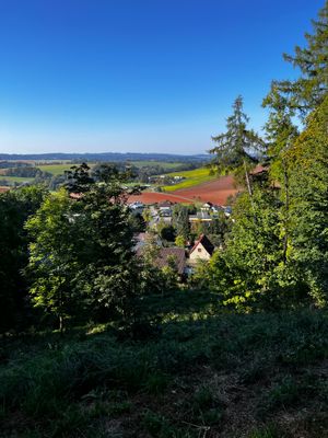 Trunov from the Gablenz monument hill.