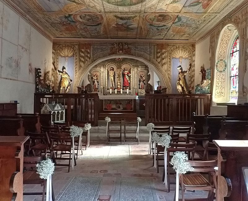 Chapel in the Verena Gorge