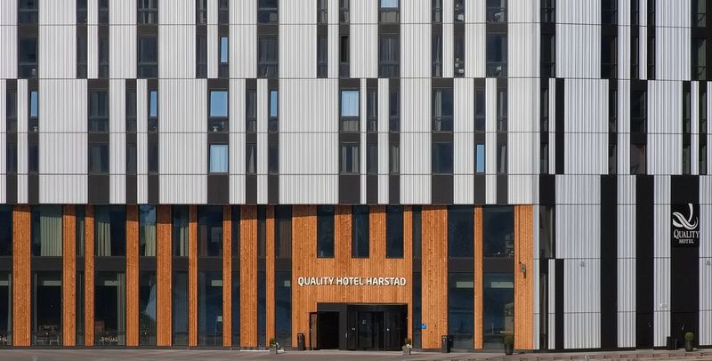 A modern building in Harstad