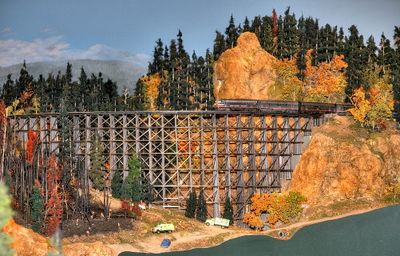 SP F7 Black Widow on big trestle