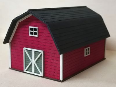 HO-Scale US-Style Barn