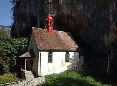 Chapel in the Verena Gorge