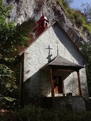 Chapel in the Verena Gorge