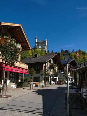 Beautiful houses in Gstaad