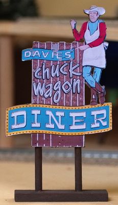 Diner billboard