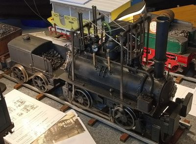 Working model steam loco