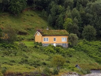 House with a traditional grass roof